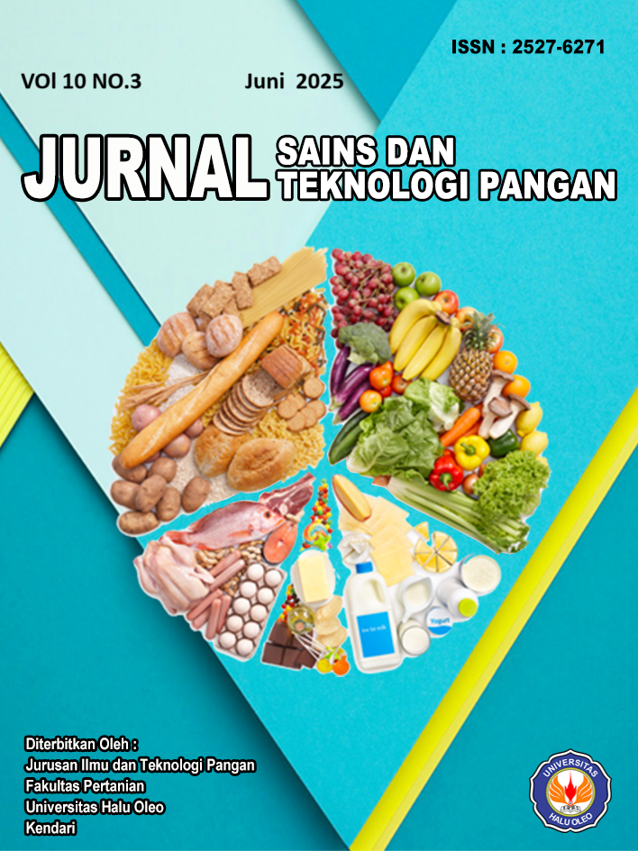 View Vol. 10 No. 3 (2025): Jurnal Sains dan Teknologi Pangan