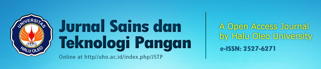 Jurnal Sains dan Teknologi Pangan